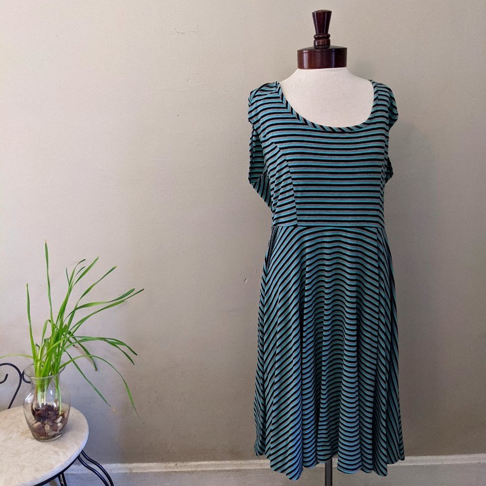 Torrid Cap Sleeve Skater Dress